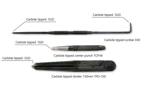 Bộ lấy dấu 3 món mũi carbide NiigataSeiki, CTS-3