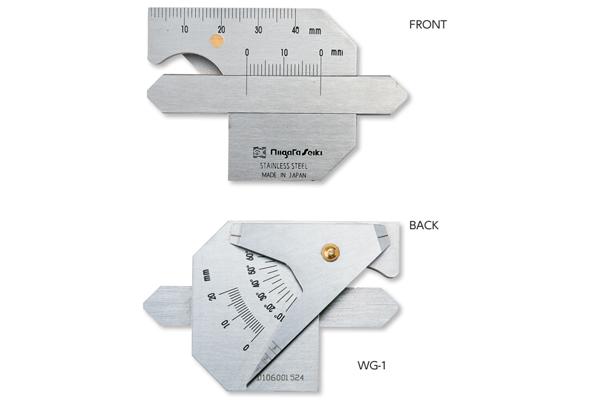 Thước đo mối hàn 0-3mm WG-1(M) niigataseiki, WG-1(M)