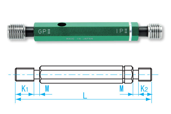 Dưỡng đo ren trong M18x2.5-GPIP II, GPIP2-1825