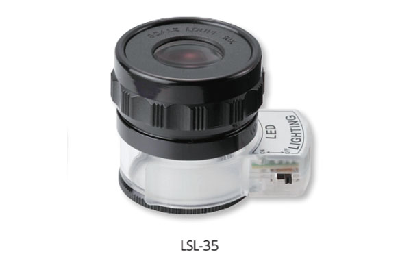 Kính lúp 10X đo lường có đèn Led NiigataSeiki, LSL-35
